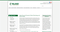 Desktop Screenshot of inlandtaxandfinancial.com